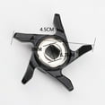 thumbnail image 1 of MYG DIY Aluminum Star Drag Baitcast Fishing Reel Relief Wrench Drag Accessories Tool, 1 of 4