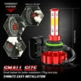 thumbnail image 5 of 6x For Mitsubishi Outlander 2007-2013 9005 9006 LED Headlight High Low H11 Fog Light Bulbs Combo, 5 of 16