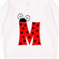 thumbnail image 3 of Inktastic Cute Lady Bug Initial M Toddler Sweatshirt, 3 of 4