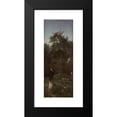 thumbnail image 2 of Witold Pruszkowski 10x18 Black Modern Framed Museum Art Print Titled - Dusk (1881), 2 of 5