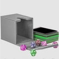 thumbnail image 2 of Milaget PU Leather Deck Case Card Deck Box Playing Cards Case for Game Gray, 2 of 9