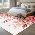 thumbnail image 4 of Non-Slip Rug Pad Rugs Farm Ombre Orange Pink Eucalyptus Rectangle Area Rugs 5x7Ft Soft Carpet Pads for Living Room Kids Room, Fall Foliage Watercolor, 4 of 9