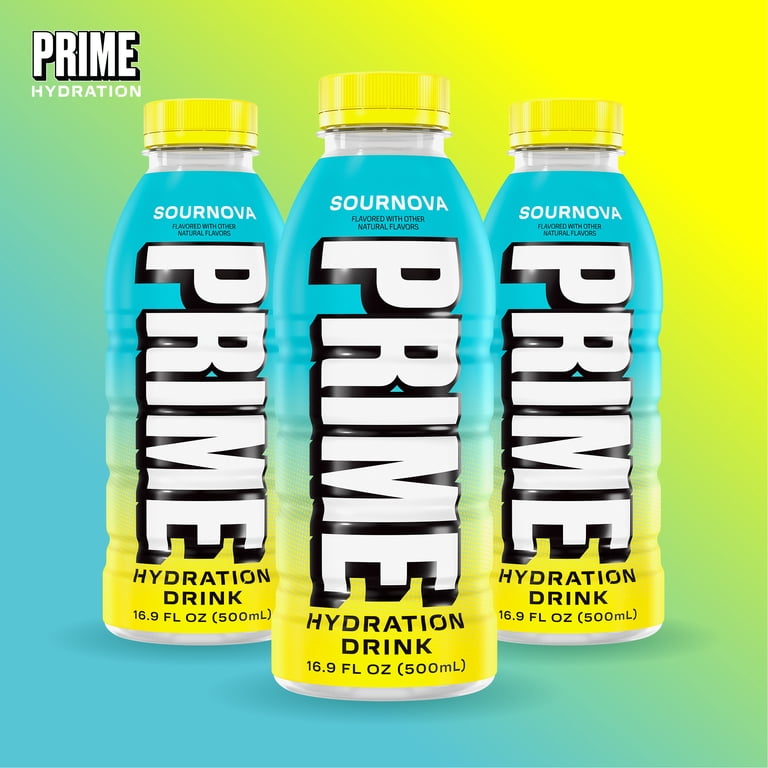 Prime Hydration Sports Drink, Sournova, 16.9 fl oz, 12 Pack photo 6