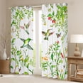 thumbnail image 2 of Castle Fairy Hummingbird Blackout Curtains Set of 2 (52x84 Each),Floral Window Curtains, 2 of 6