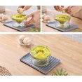 thumbnail image 5 of 【Calidad superior】El exprimidor de limón, exprimidor manual de cítricos, herramientas de cocina que ahorran espacio, está hecho de material ABS de grado alimenticio, libre de BPA y acero ino, 5 of 5