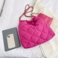 thumbnail image 5 of Kukuzhu Quilted Tote Bag for Women Puffer Bag Quilted Hobo Bag Lightweight Quilted Padding Shoulder Bag Puffy Nylon, 5 of 6