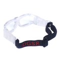 thumbnail image 3 of Gafas deportivas para regatear, baloncesto usable antideslizante archivado de visión amplia liviana Blanco kusrkot Gafas de regate, 3 of 4