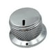 thumbnail image 3 of Perillas de potenciómetro Perilla de volumen con llave de ajuste Perilla de audio Interruptor Sombrero de copa Gris, 3 of 9