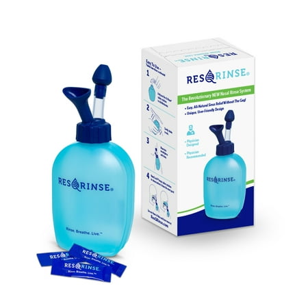ResQRinse Nasal Rinse System: 