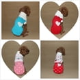 thumbnail image 3 of Suéter de dos patas para mascotas, 2 piezas, ropa para mascotas de Año Nuevo, suéter cálido de invierno para mascotas 1012, 3 of 5