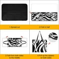 thumbnail image 4 of Bohemian Pattern Picnic Blanket Waterproof Outdoor Beach Blanket Hand-held Pad Suitable for Travel, Camping, Beach, Family Gatherings, 4 of 8