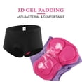 thumbnail image 3 of ROPA Interior de Bicicleta para Mujeres de Lixada Calzadas de Bicicleta Acolchada de Gel 3d Cicatrones Pantalones Cortos de Ropa de Ciclismo, 3 of 7