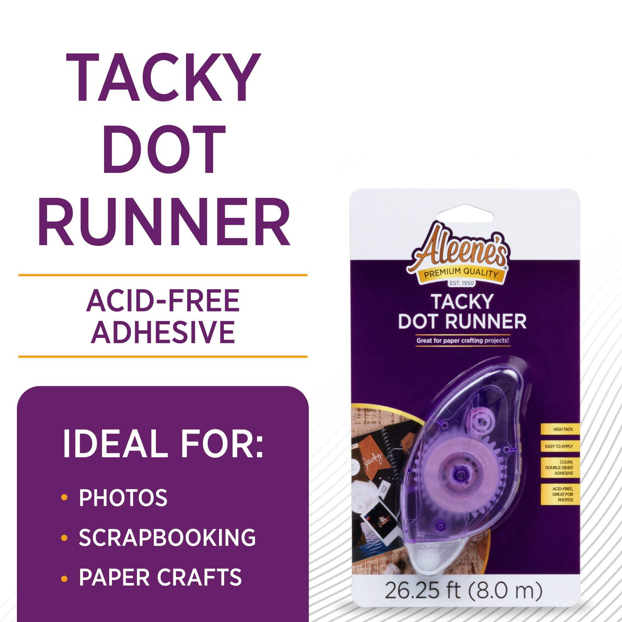 Aleene's Adhesive 26.25 ft Tacky Dot Runner