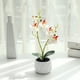 thumbnail image 3 of Tela de cerámica Planta artificial Bewildely Reemplazo vivo Decoración Blanco, 3 of 6