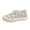 Green, variant on XIMIN Women's Printed Wide Toe Box Shoes New Soft-Soled Lightweight Casual Canvas lace-up Breathable One-Pedal Cloth Shoes Fashion Sneakers
