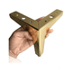thumbnail image 3 of Patas De Muebles Elevadores De Cama Sofá Apilables 4pz 10cm  MaluberoDORADO, 3 of 4