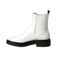 thumbnail image 2 of Stuart Weitzman Henley Leather Bootie, 9.5, White, 2 of 5