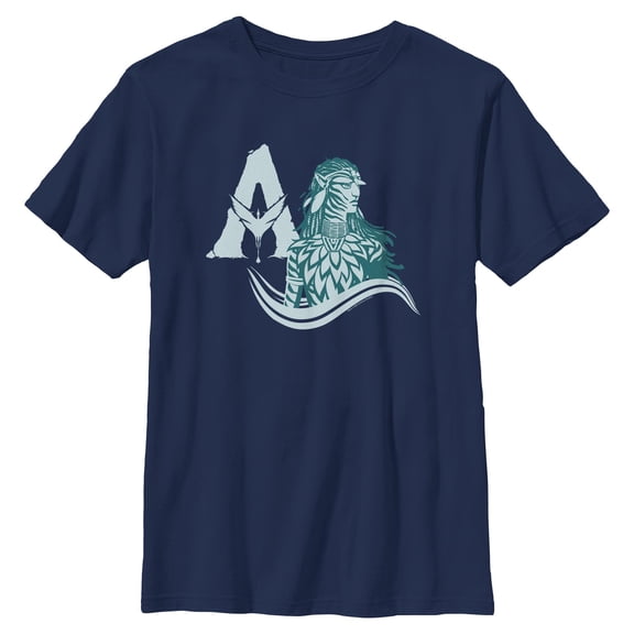 Boys Avatar: Fire and Ash Neytiri and Toruk Classic Symbol T Shirt