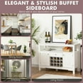 thumbnail image 5 of Gymax Storage Buffet Sideboard Table, 5 of 10