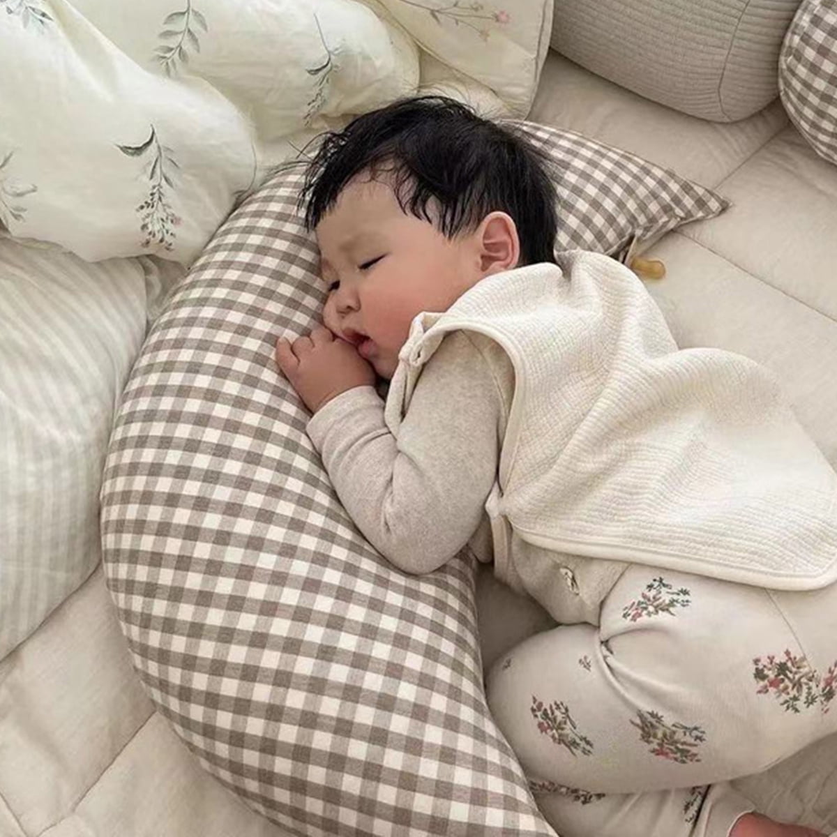 Travelwant Newborn Photography Posing Pillow Crescent Moon Pillow Star