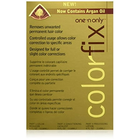 Color Fix With Argan Oil Removes Permanent Hair Color Without (Best Way To Remove Hair At Home)