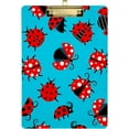 thumbnail image 1 of FMSHPON Ladybugs Clipboard Hardboard Wood Nursing Clip Board and Pull for Standard A4 Letter 13x9 inches, 1 of 7
