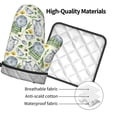 thumbnail image 4 of Gaeub Vintage Utensils Print Oven Mitts and Pot Holders Sets of 2,Heat Resistant Pad,Cooking Gloves, for Baking BBQ Home Decor, 4 of 7