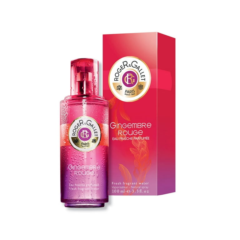 香水(女性用) ROGER & GALLET GINGEMBRE ROUGE 100ml Roger & Gallet Gingembre Rouge 3.3 oz Fresh Fragrant Water
