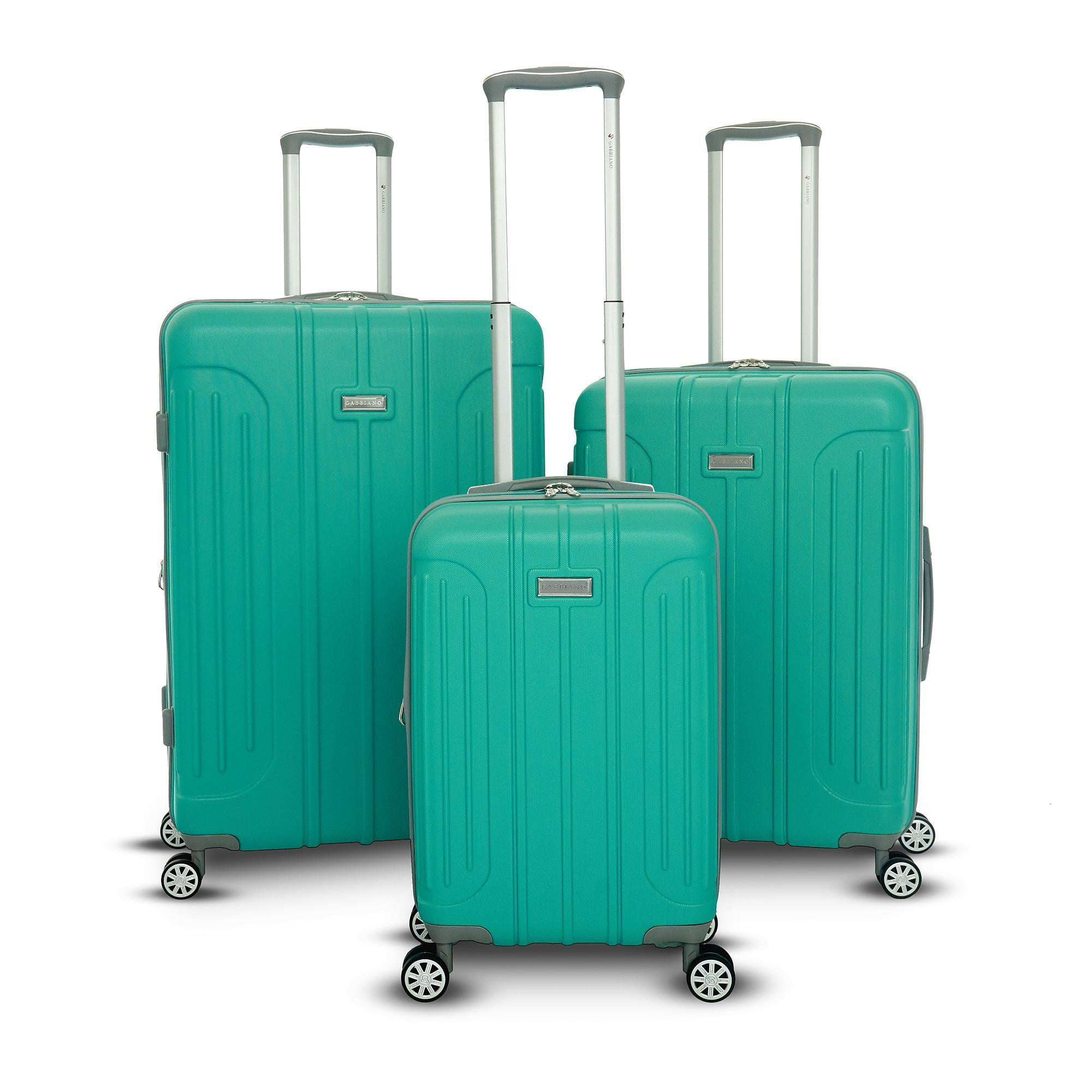 Gabbiano Viva Collection 3 Piece Hardside Spinner Luggage Set