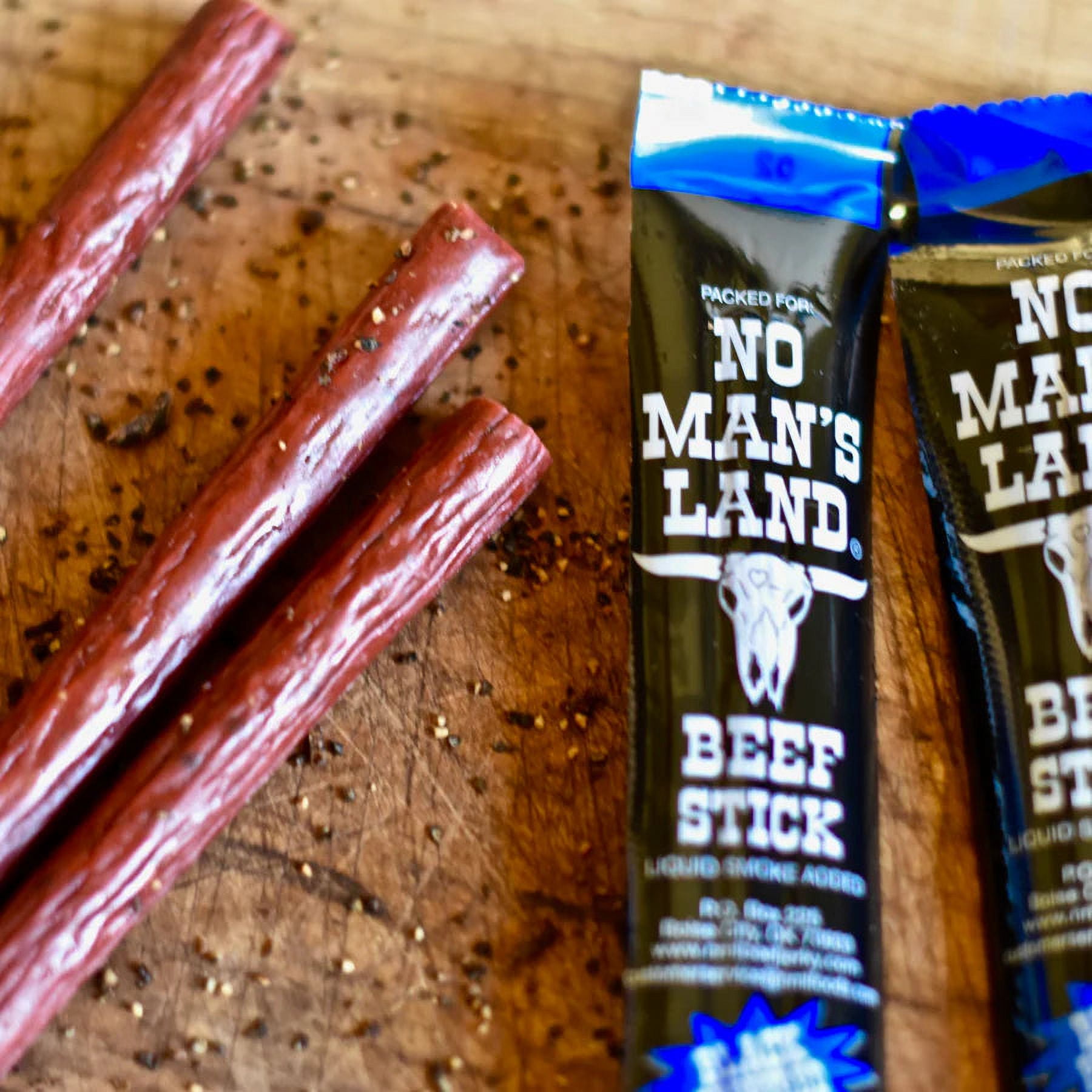 No Mans Land Beef Stick Black Pepper (20 Pack) 2.5 oz