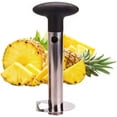 thumbnail image 1 of Cortador de piña, cortador de piña, pelador para descorazonar y cortar anillos para el hogar y la cocina (negro) oso de fresa Hogar, 1 of 4