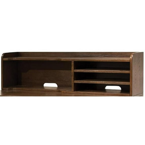Bowery Hill Contemporary 48" Hutch in Plymouth Brown Oak