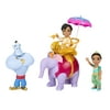 Disney Princess Jasmine Petite Deluxe Gift Set with Aladdin Genie Magic Carpet and Abu for Ages 3 and up