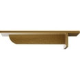 thumbnail image 4 of Ekena Millwork 3"W x 10"D x 2"H Heaton Hidden Support Steel Bracket w/ 6" Support Depth, Hammered Gold, 4 of 11