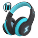thumbnail image 1 of Auriculares Bluetooth Diadema Inalámbricos BLOOSOM 45h Niños Azul/Negro, 1 of 4