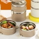 thumbnail image 4 of Contenedor De Alimentos Aislado, Fiambrera Bento Redonda Portátil De Acero Inoxidable 304 Con Cucharas Para La Escuela, Oficina, Viajes, Camping, Picnic, 4 of 7