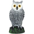 thumbnail image 1 of Homarden / Bird Blinder Épouvantail Fausse Chouette Leurre - Répulsif contre les Insectes Jardin / 1, 1 of 7