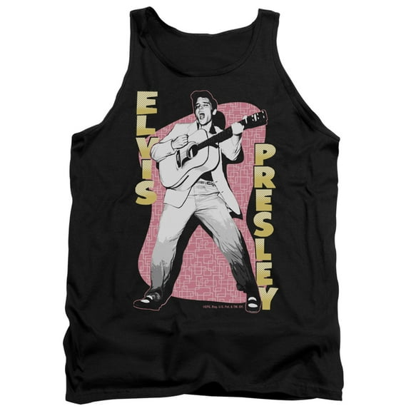 Elvis Presley - Pink Rock - Tank Top - Medium