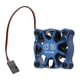 thumbnail image 2 of Ventilador de refrigeración del motor Aleación de aluminio Disipación de calor rápida Ventilador de refrigeración RC con cubierta de malla metálica para coche RC 1/10 1/12 1/8 Azul oscuro, 2 of 8