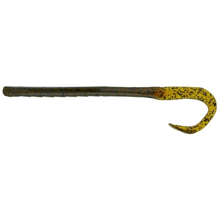 Googan Mondo Worm 7.25 Green Pumpkin 8pk Soft Plastic Fishing Lure