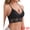 Black, variant on DARING DIVA Women's Deep V Lace Bralettes Camisole with Push Up L Black