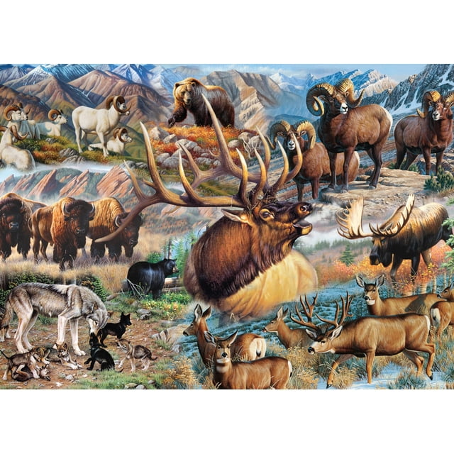 Rompecabezas Ceaco Wild America The Wild 1000 piezas