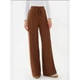 thumbnail image 4 of Wide Leg Elastic Waist Jersey Pants, 4 of 6