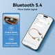 thumbnail image 4 of Auriculares de conducción ósea MZYMI inalámbricos Bluetooth 5.4 Naranja, 4 of 8