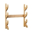 thumbnail image 4 of Display Stand Desktop Musical Instrument Hanger Flute Bracket Storage Rack 3 Tiers, 4 of 8