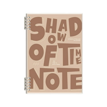 Bdday Hard Cover Water Proof Notebook Large Size Horizontal Line Detachable Handwriting Notepad Office Desk Accessories