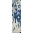 thumbnail image 2 of Addison Rugs Chantille Indoor/Outdoor Transitional Abstract Navy Washable Runner Rug, 2'3" x 7'6", 2 of 6