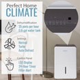 thumbnail image 2 of Refurbished - Keystone 35 Pint up tp 3000 Sq. ft Dehumidifier with Electronic Controls, 2 of 5