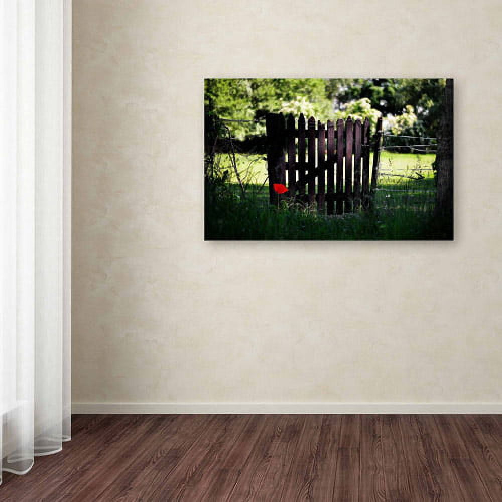 Trademark Fine Art "Press the Red Button" Canvas Art by Philippe Sainte-Laudy