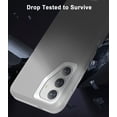 thumbnail image 4 of I-HONVA For Samsung Galaxy S25/S24 Case,3-Layer Military Grade Drop Protection Anti-Slip Rugged Shockproof Dustproof Protection 6.2 inch Phone Case,Gray White, 4 of 7
